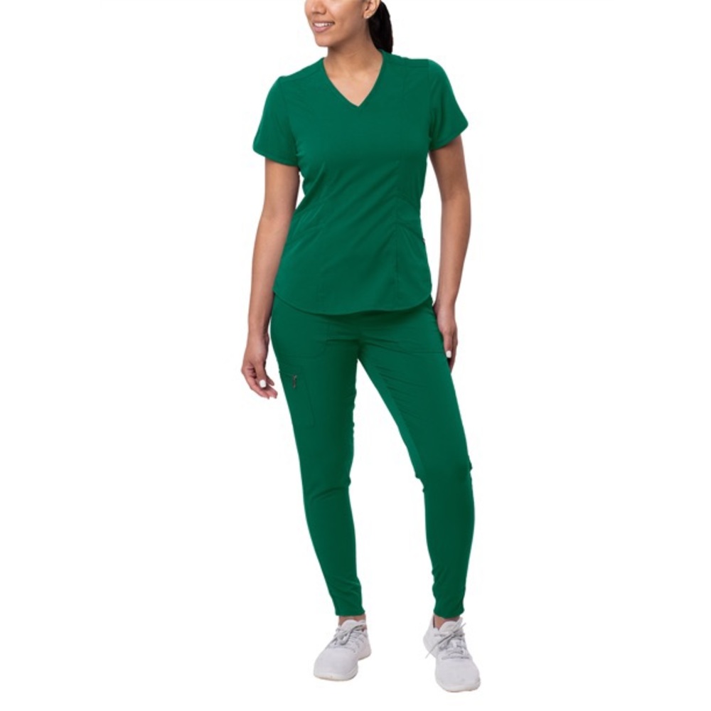 Adar Pro Modern Athletic Scrub Set for Women